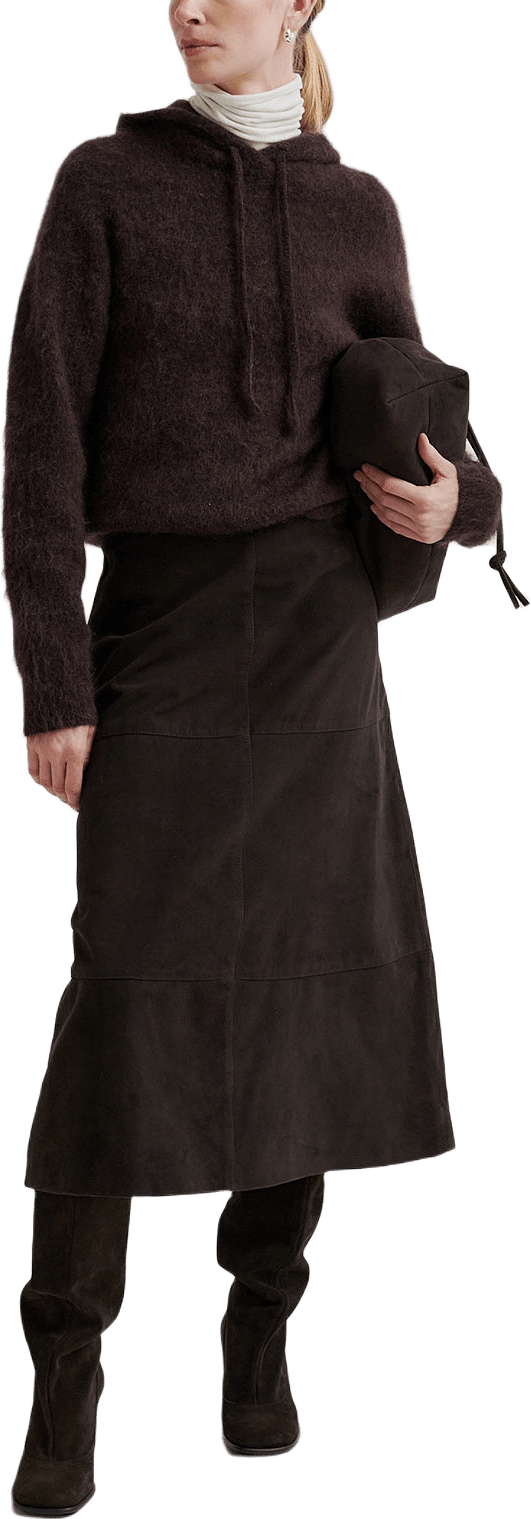 Anneleen Knit Hoodie