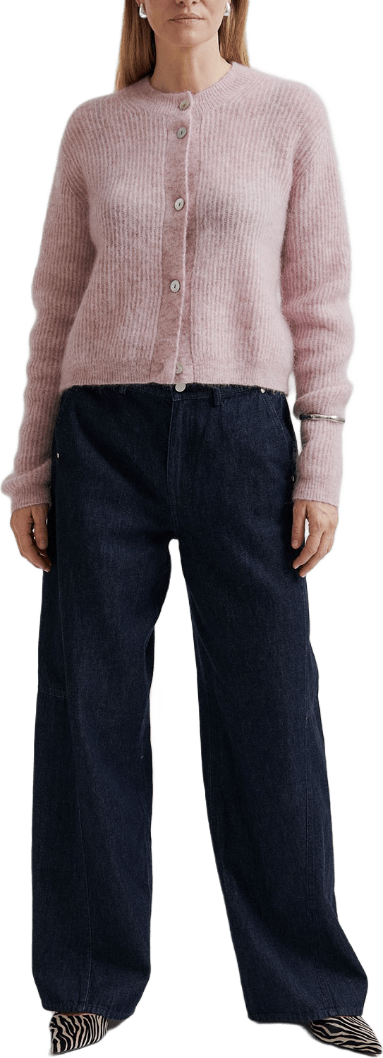 Andrea Knit Rib LS Cardigan