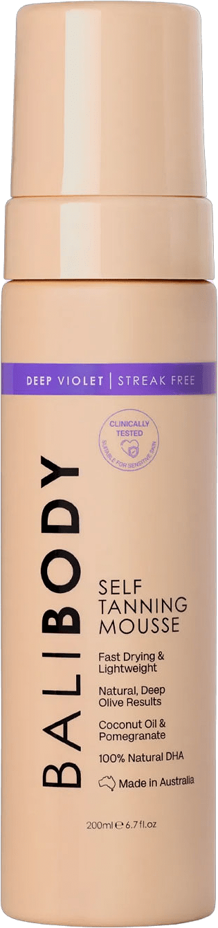 Deep Violet Self Tanning Mousse, från BALI BODY.