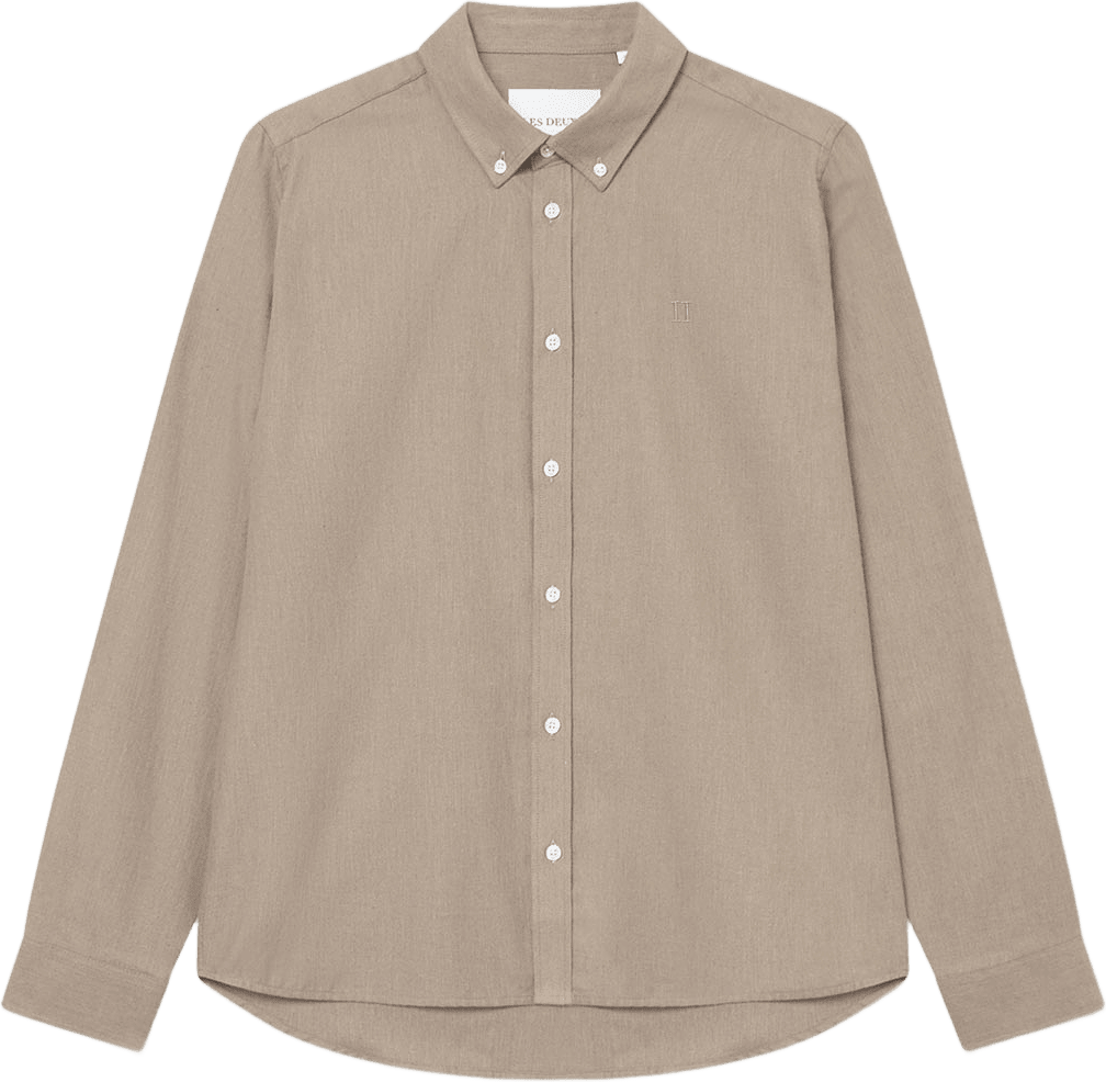 Desert Reg Shirt, från LES DEUX, i färgen Lead Gray.