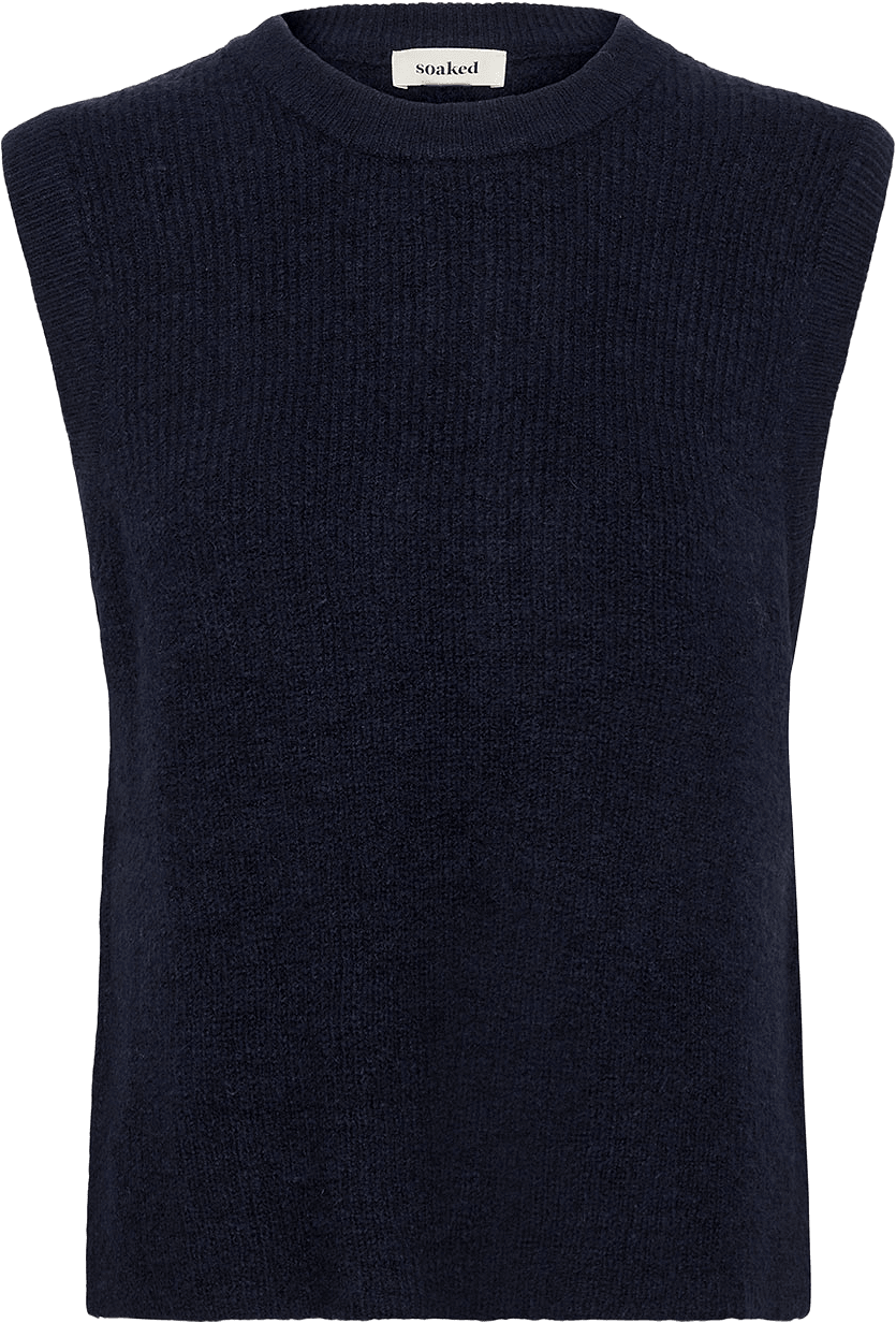 SLElta Petite Vest, från Soaked In Luxury, i färgen Night Sky.