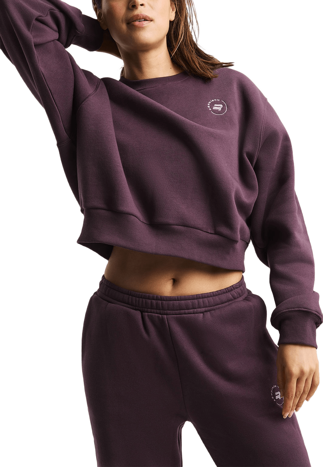 Soft Sweatshirt, från Röhnisch, i färgen Huckleberry.