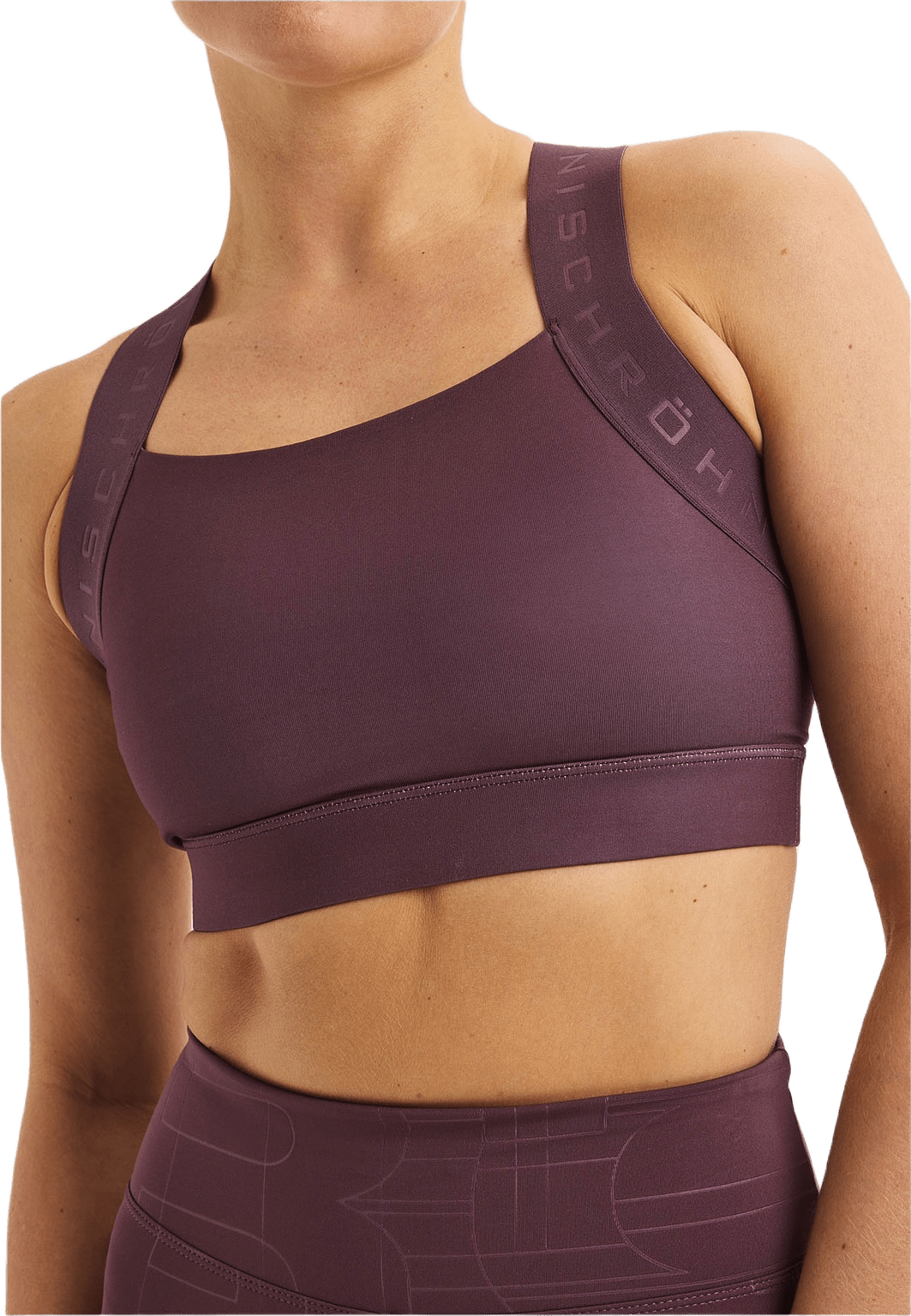 Kay Sports Bra, från Röhnisch, i färgen Huckleberry.