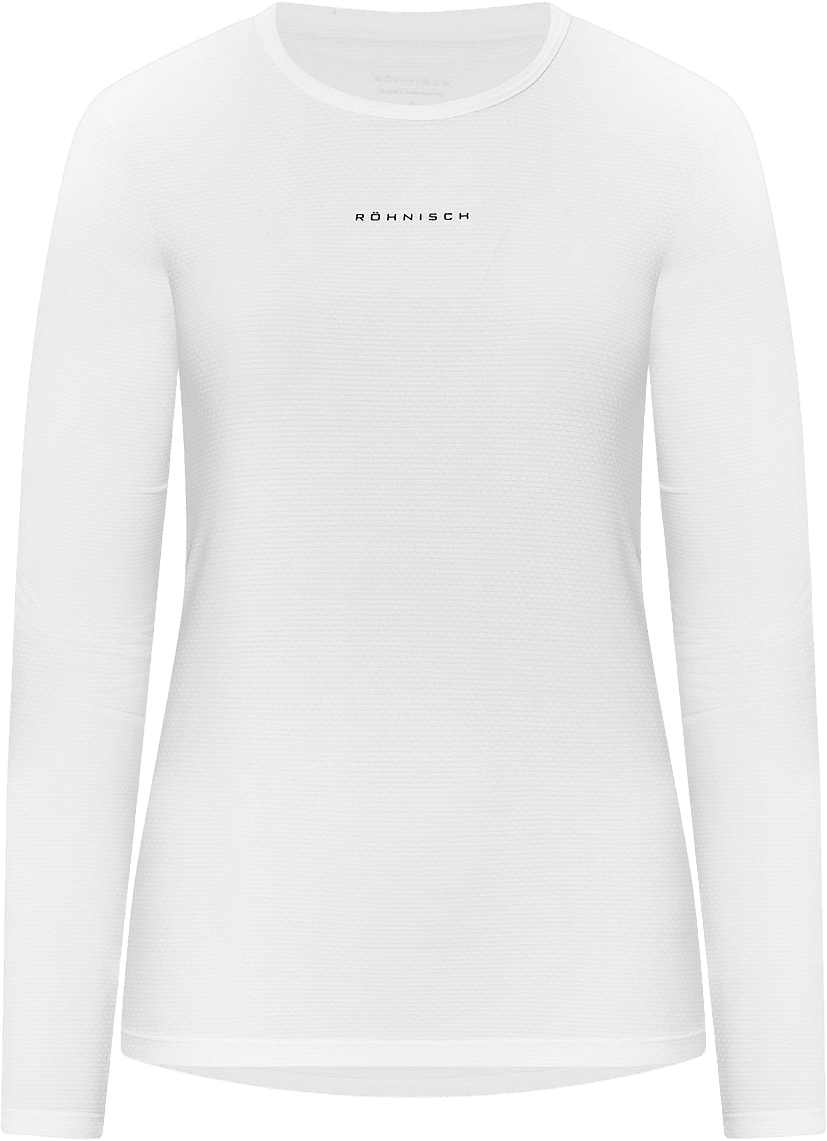 Jacquard LS Top, från Röhnisch, i färgen White.