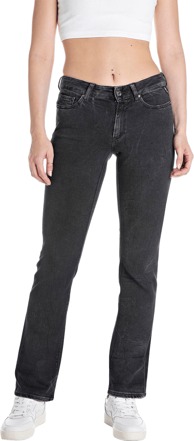 New Luz Bootcut Jeans, från Replay, i färgen Dark Grey.