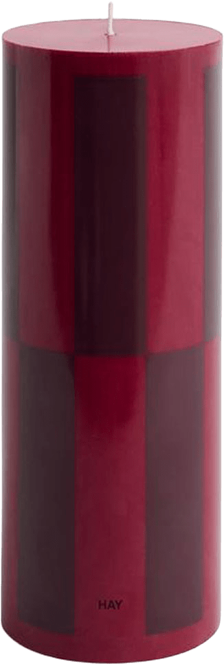 Column Ljus Stor, från HAY, i färgen Wine With Bordeaux Large Check.