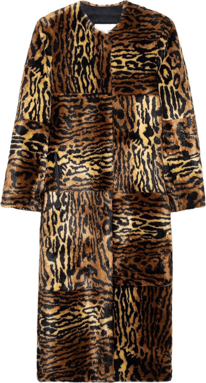 Hilma Coat, från STAND STUDIO, i färgen Natural Leo.