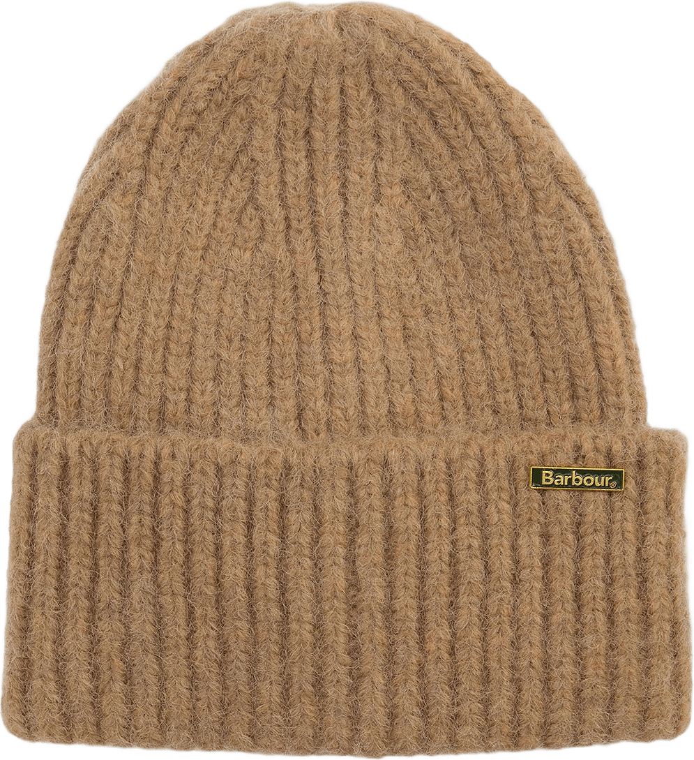 Meryl Beanie Hat, från Barbour, i färgen Military Brown.