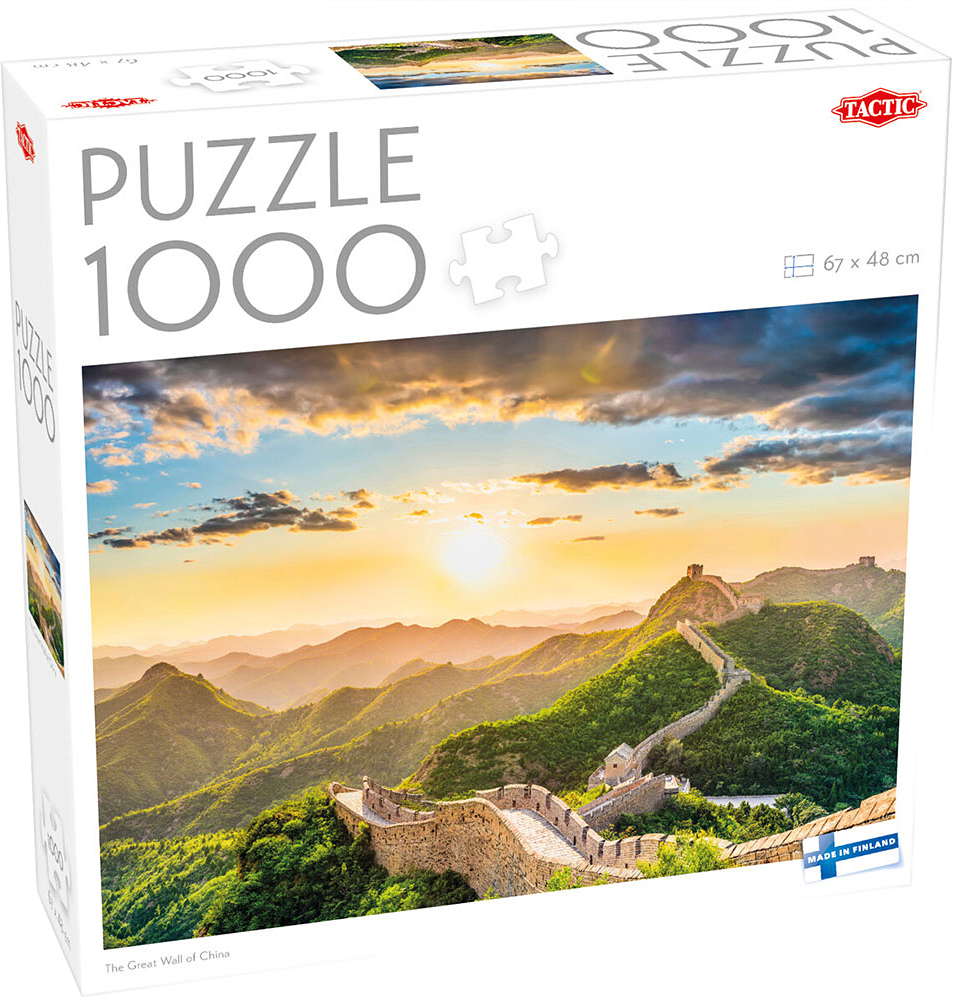 Pussel Kinesiska muren 1000 bitar, från TACTIC, i färgen Multicolor.