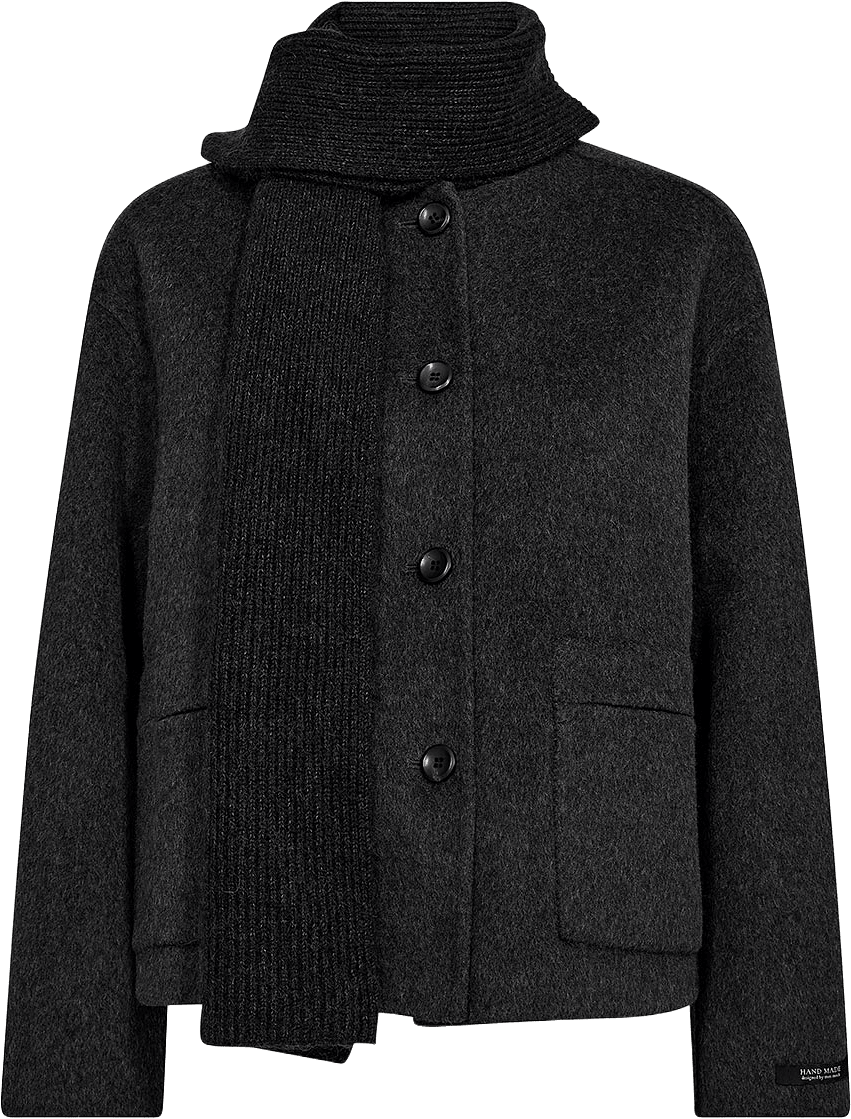 Maria Loisa Wool Jacket, från Mos Mosh, i färgen Phantom.