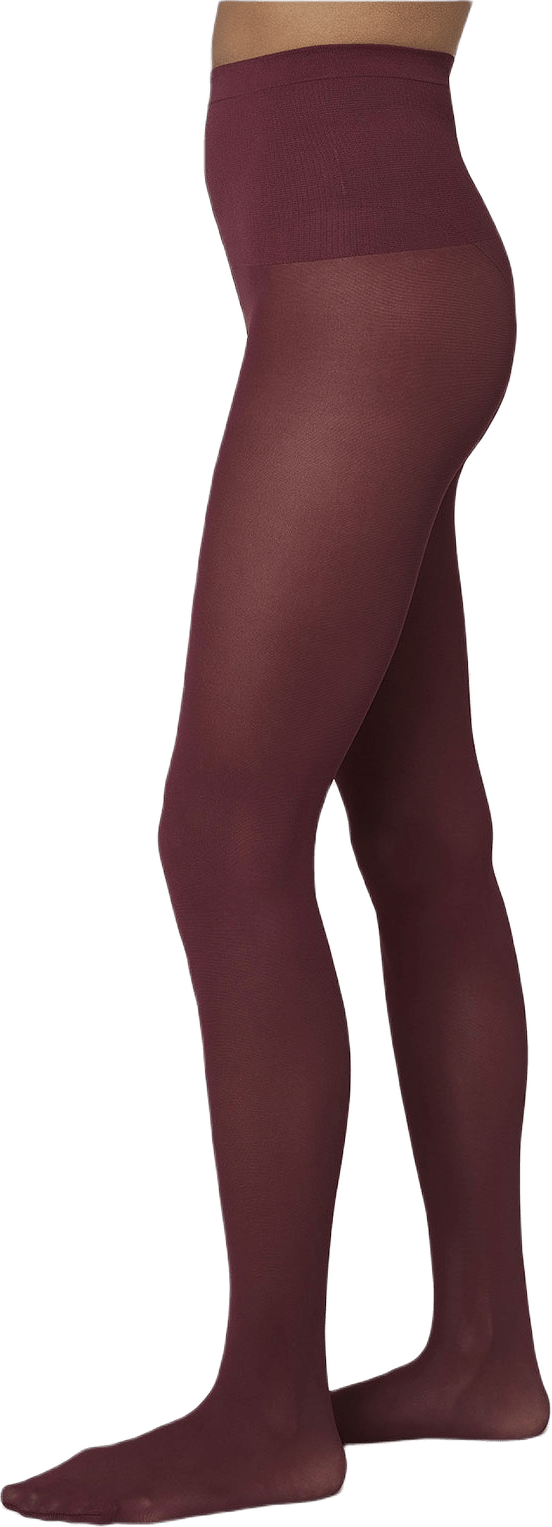 Svea Premium Tights, från Swedish Stockings, i färgen Deep Red.