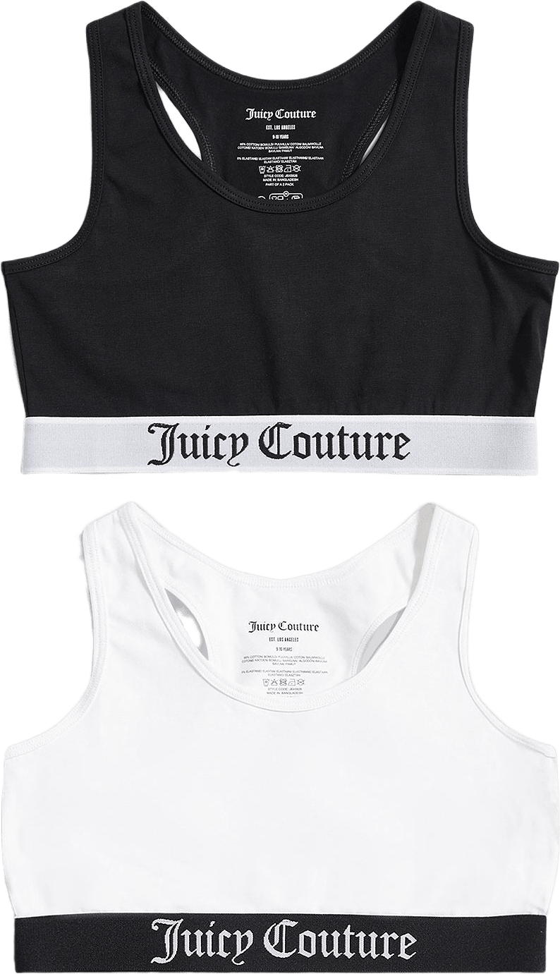 Juicy Crop Top, 2-pack