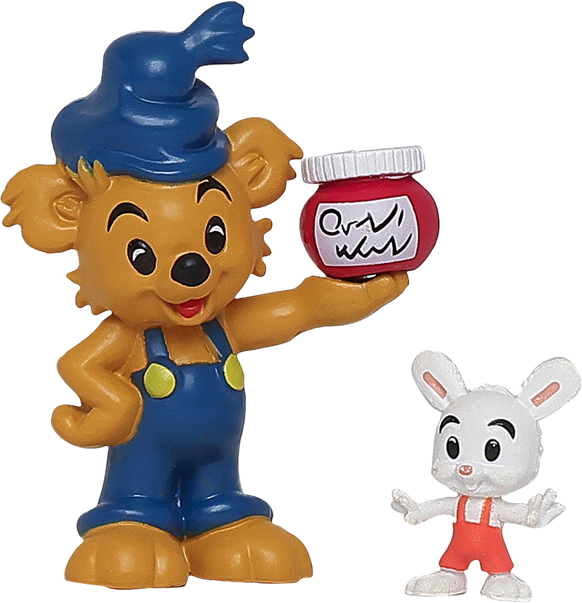 Figurset Bamse och MiniHopp, från BAMSE.