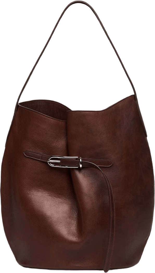 Belted Bucket Bag Large