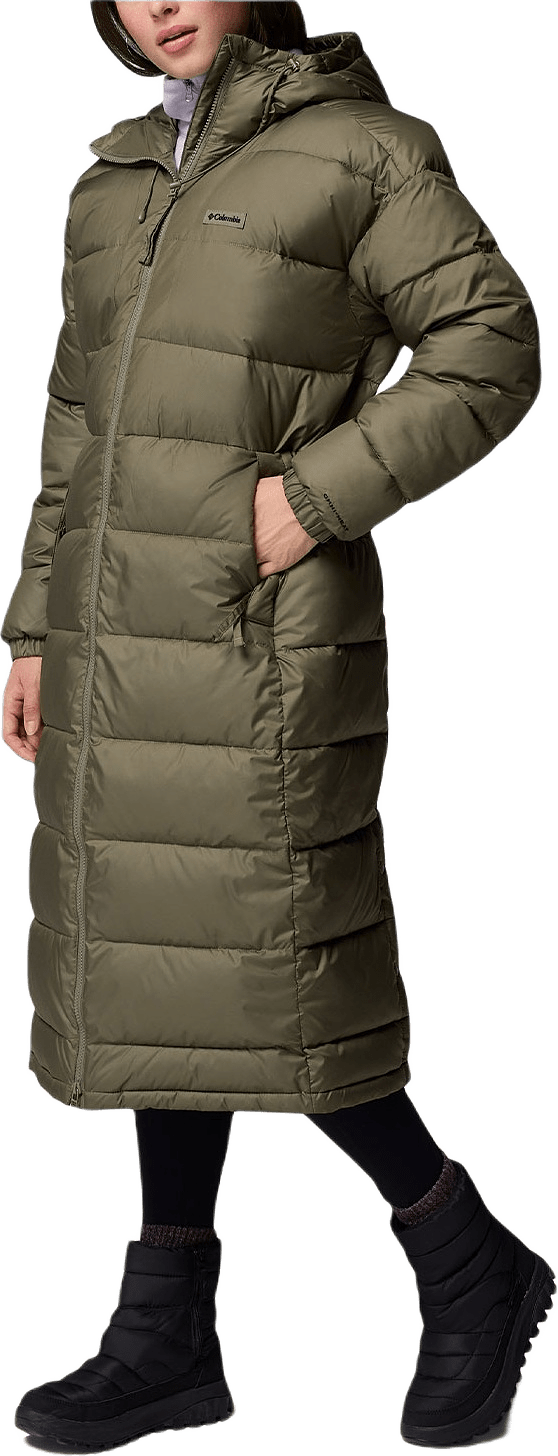Pike Lake™ III Long Jacket, från Columbia, i färgen Stone Green.