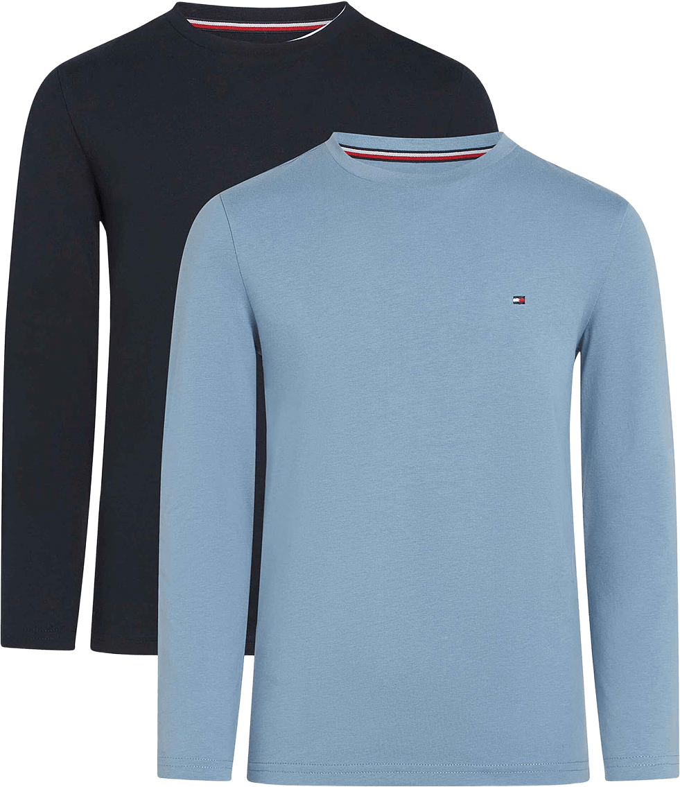 Långärmad t-shirt, 2-pack