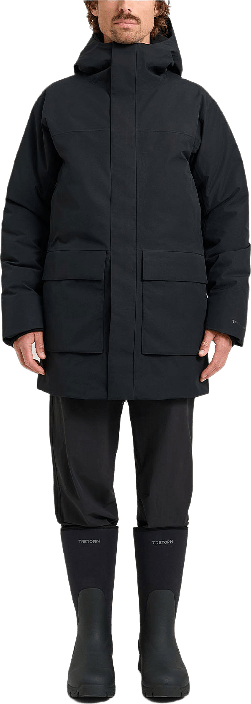 Beam Insulated Parka, från Tretorn, i färgen Black.