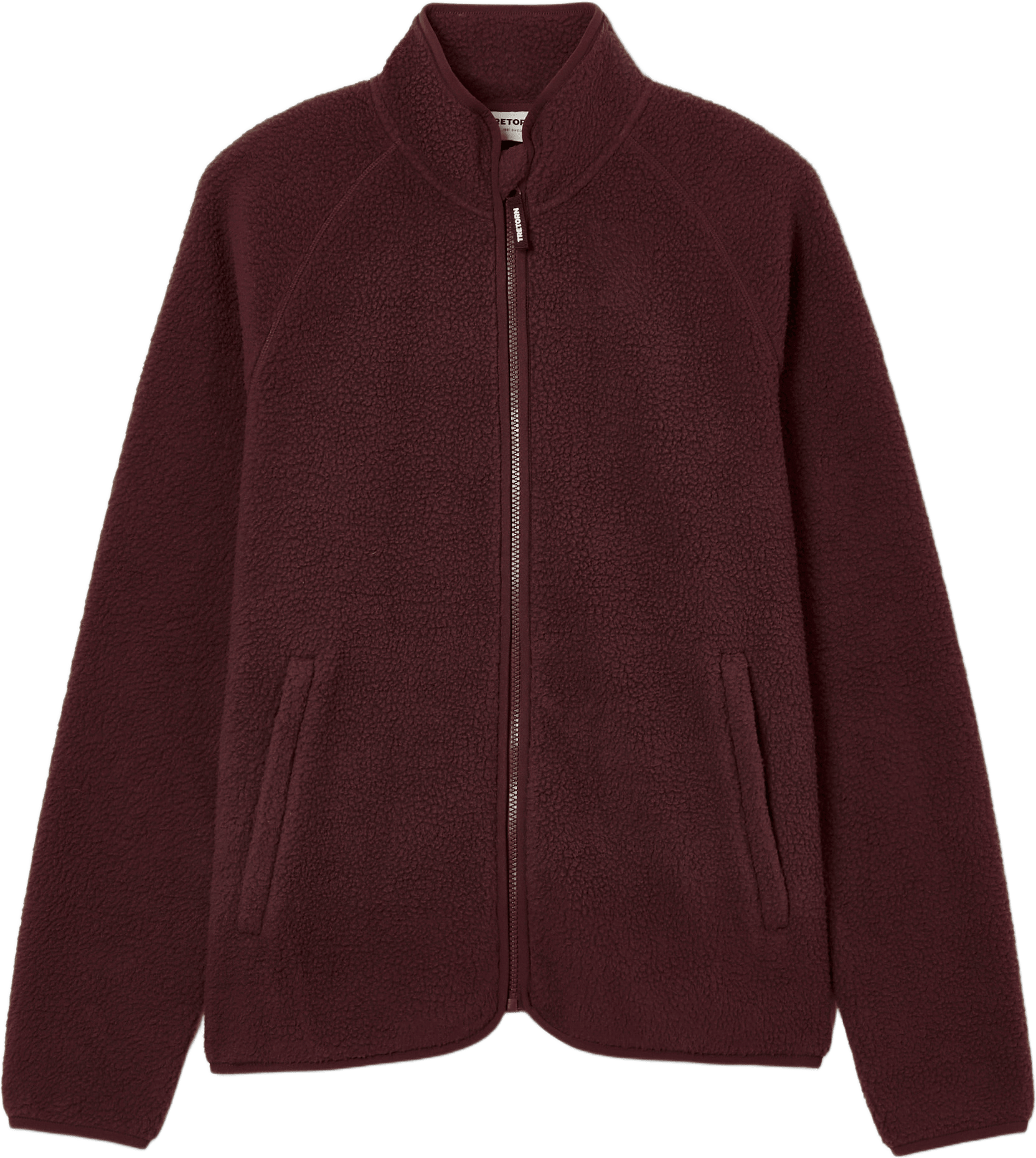 Farhult Pile Jacket, från Tretorn, i färgen Burgundy.