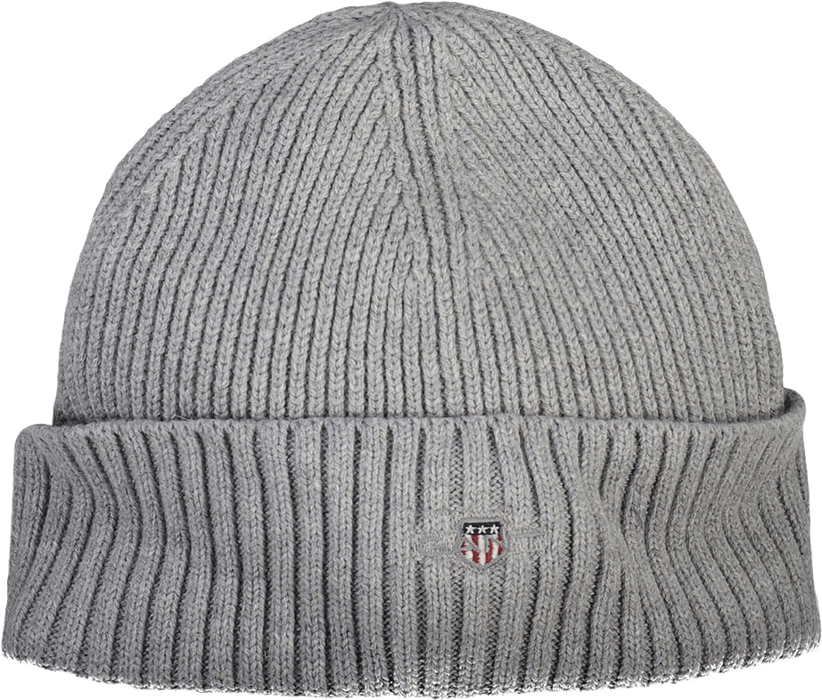 Cotton Blend Logo Beanie
