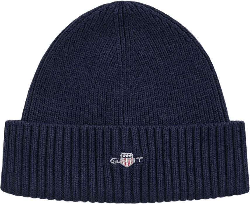 Cotton Blend Logo Beanie
