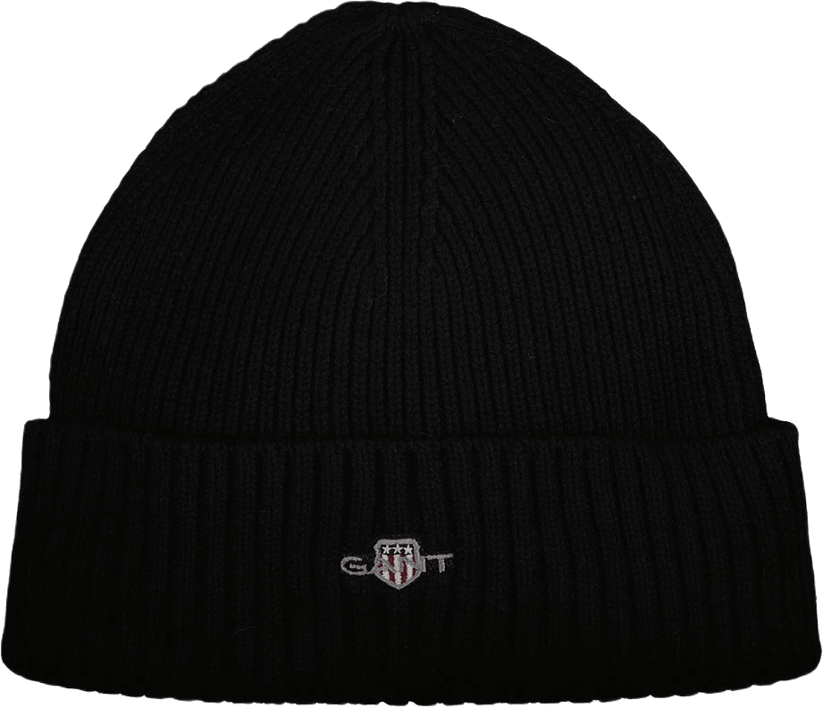 Cotton Blend Logo Beanie