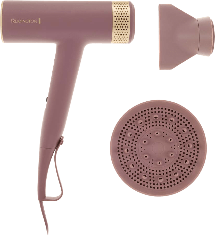 AIRvive Digital Hair Dryer, från Remington, i färgen Mauve (purple) & Gold.