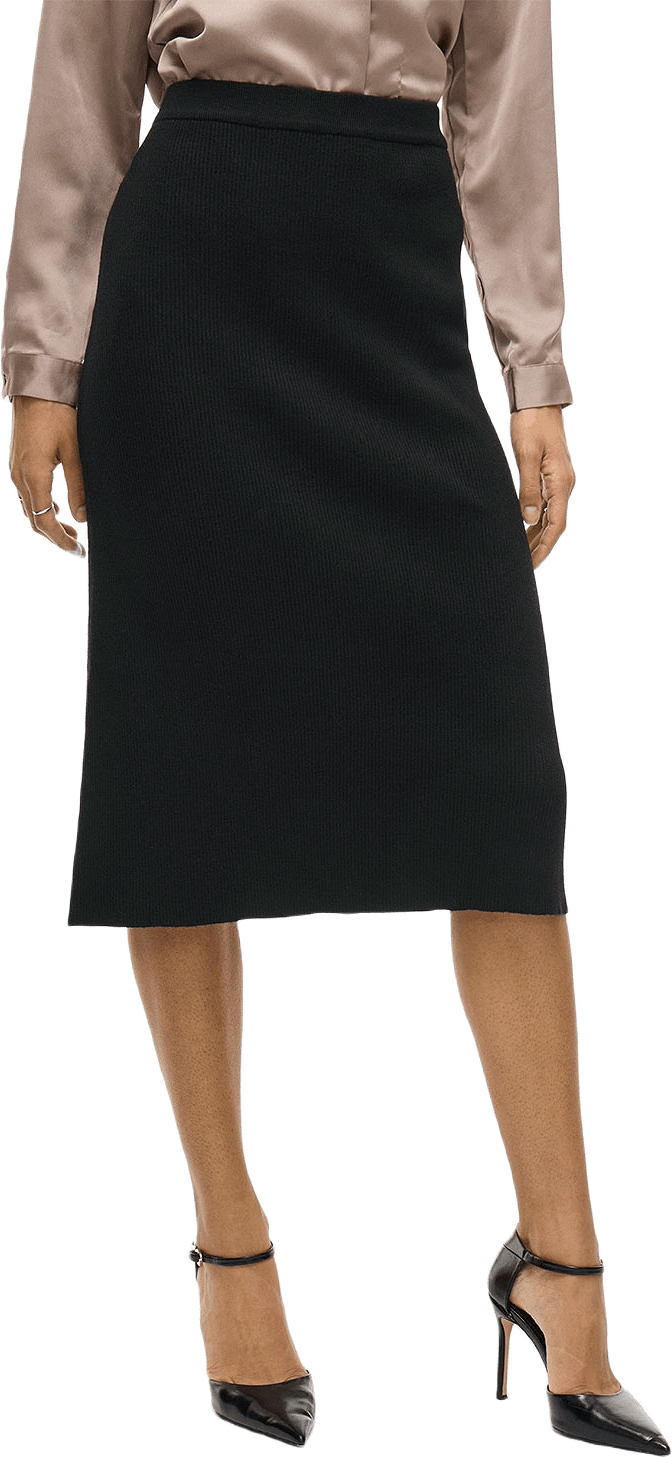 Vicomfy A-Line Knit Skirt