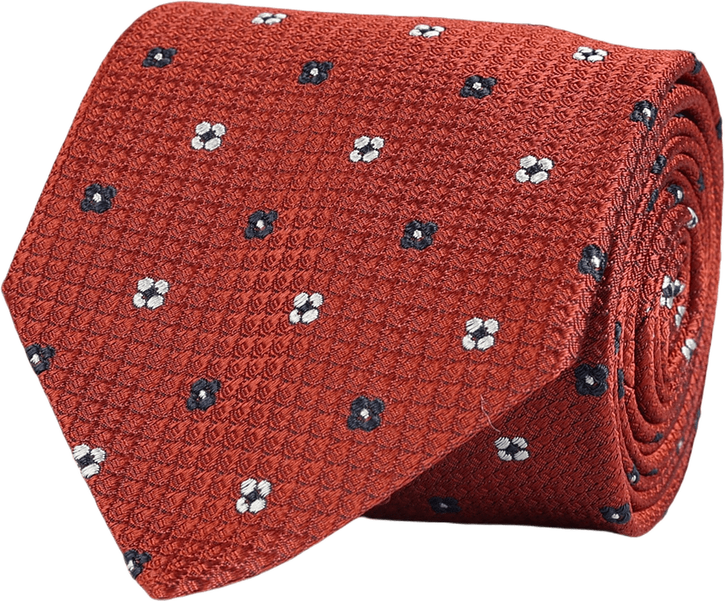 Classic Tie, från Amanda Christensen, i färgen Rust Melange.