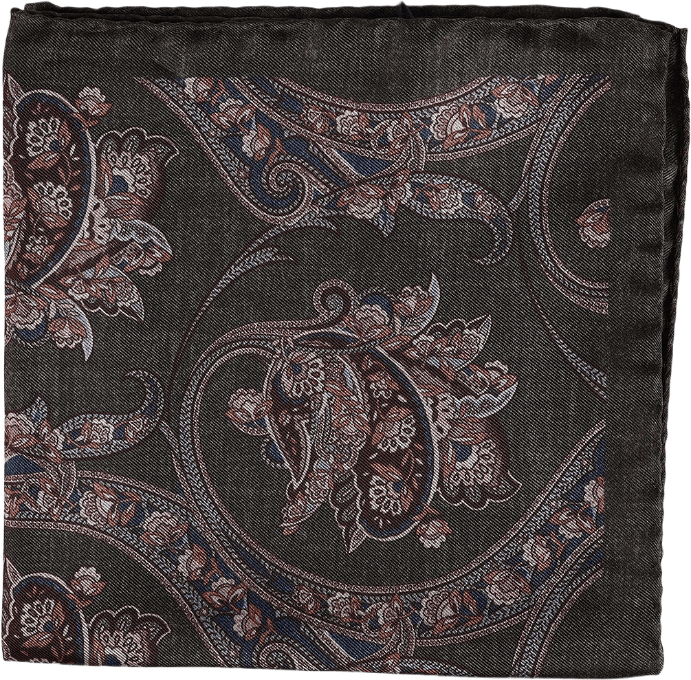 Pocket Square, från Amanda Christensen, i färgen Olive.