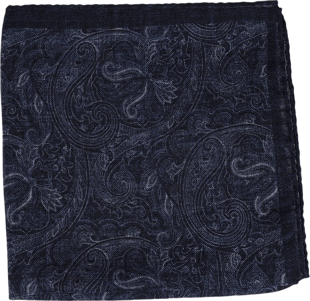 Pocket Square, från Amanda Christensen, i färgen Navy Melange.