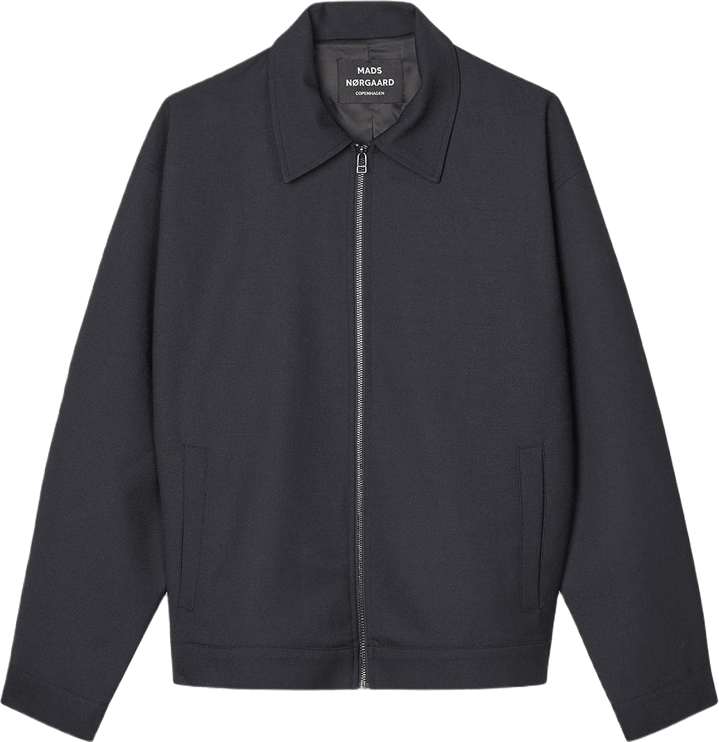 Super Twill Travis Jacket, från Mads Nørgaard, i färgen Black.