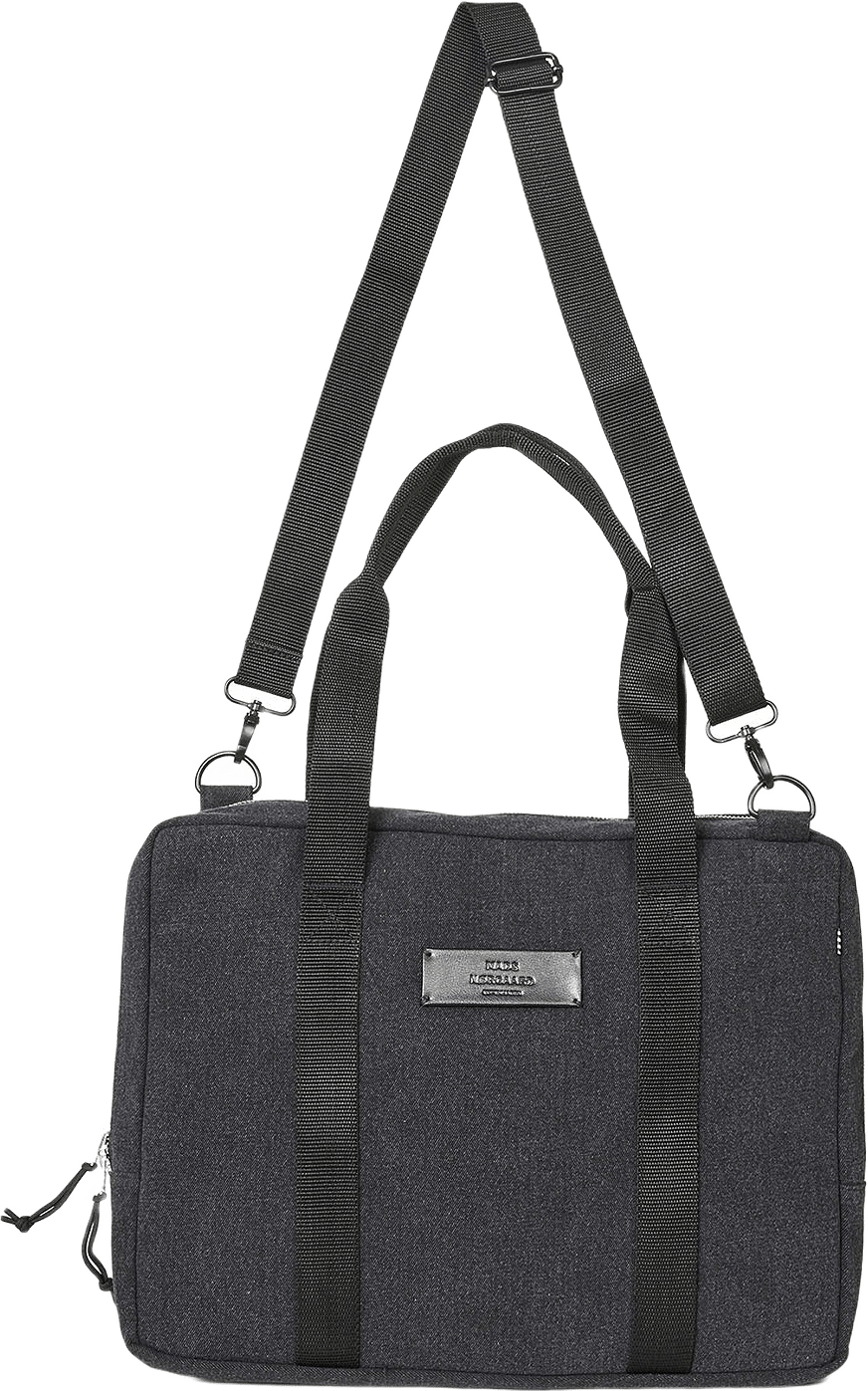 Boutique Washed Computer Bag, från Mads Nørgaard, i färgen Washed Black.