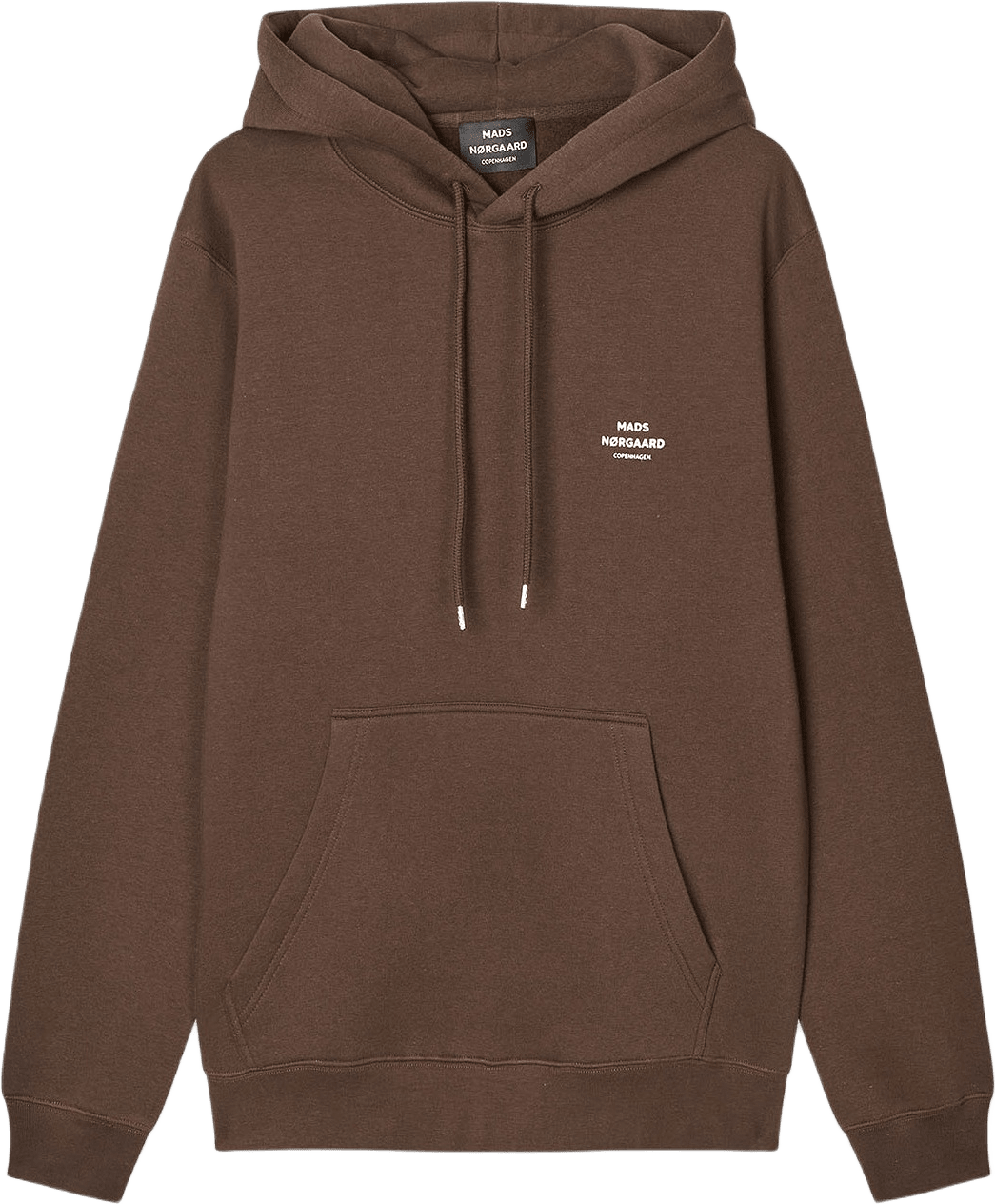 Standard Hoodie Logo Sweat FAV, från Mads Nørgaard, i färgen Demitasse.