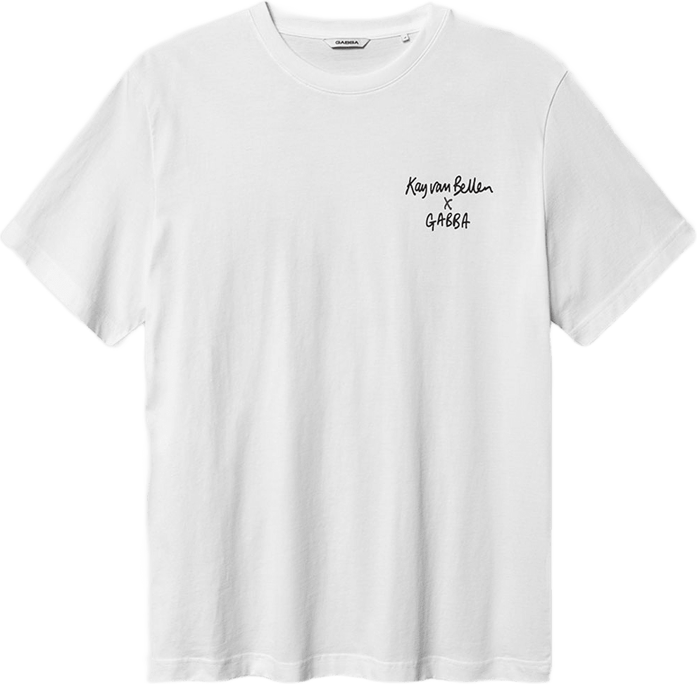 Dune Kay Man SS GOTS T-Shirt S/S, från GABBA, i färgen Dust Sage Green.