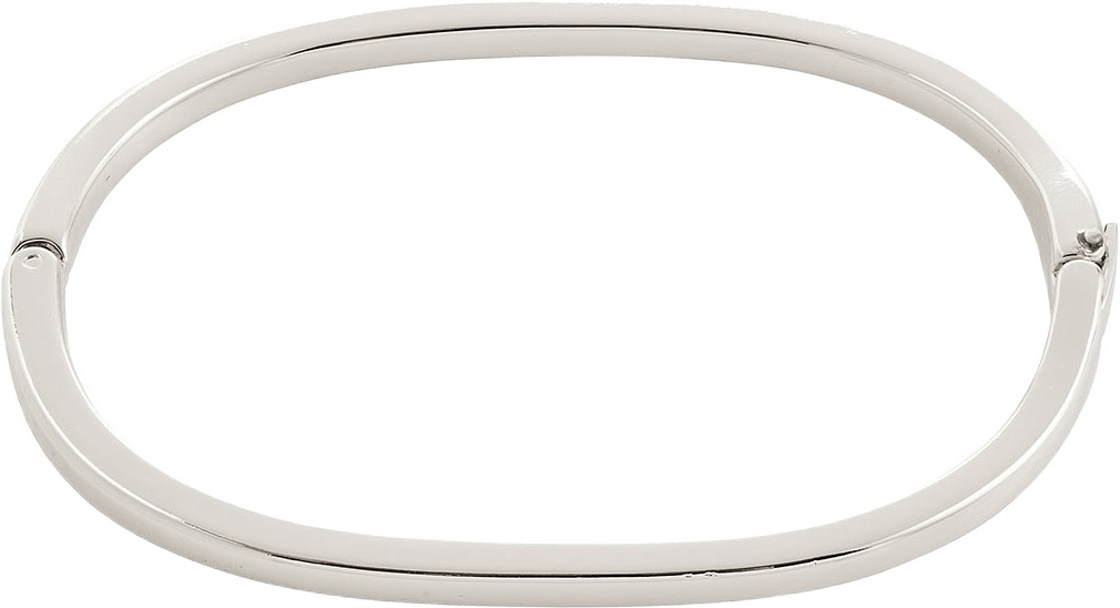 Alaia Bangle Silver-Plated
