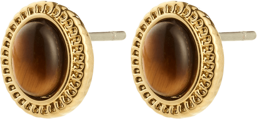 Between Earrings Gold-Plated