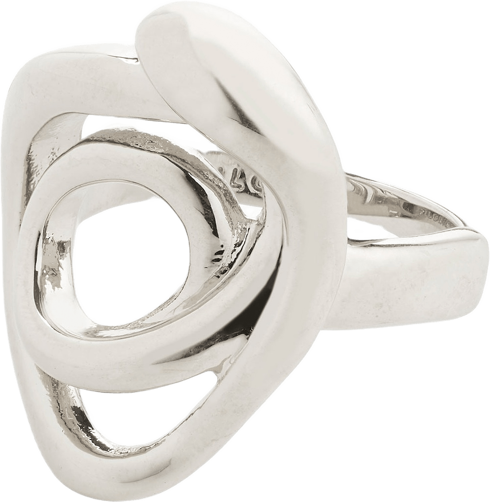 Diego Ring Silver-Plated, från Pilgrim, i färgen Silver Plated.