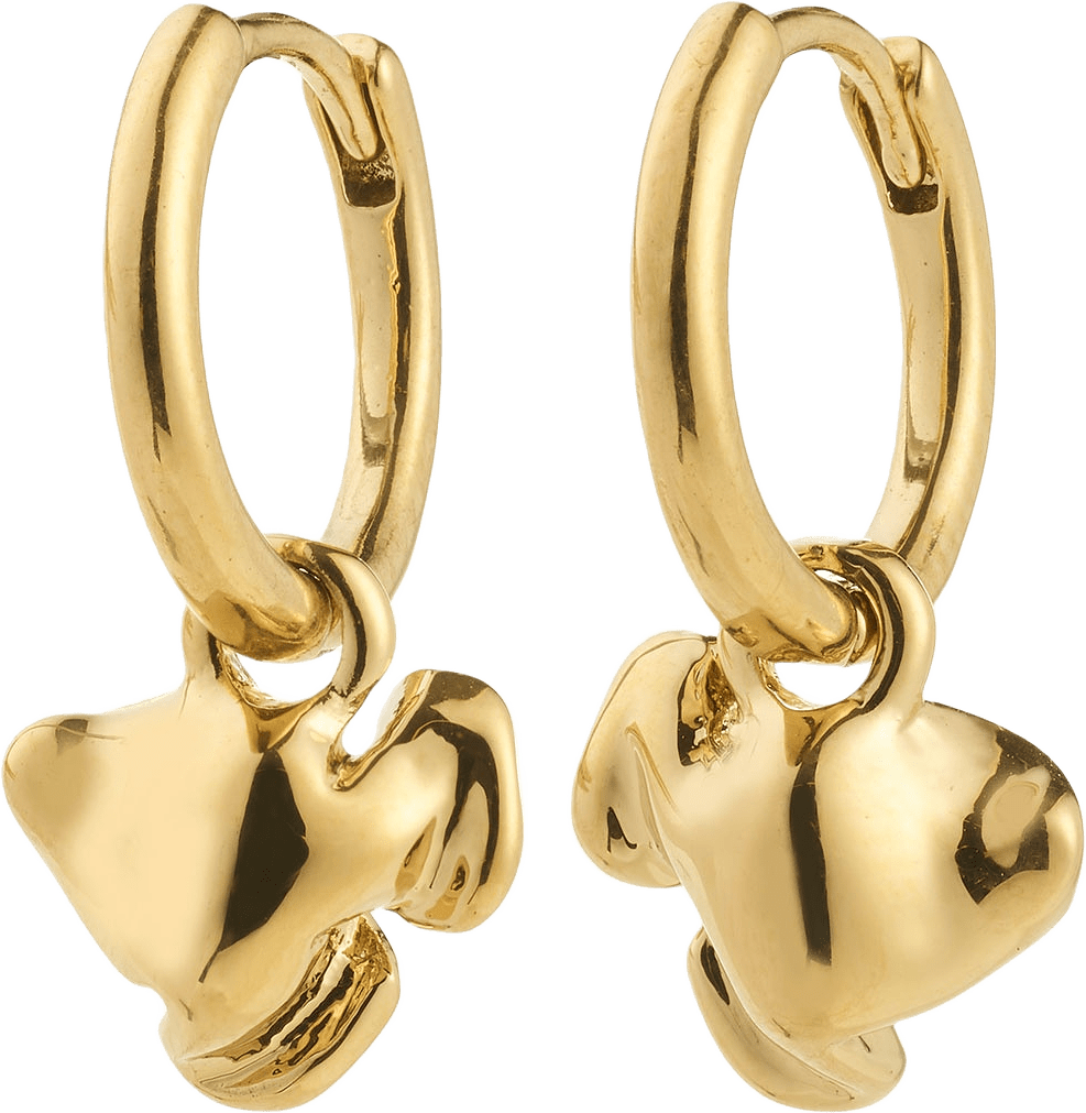 Luis Earrings Gold-Plated