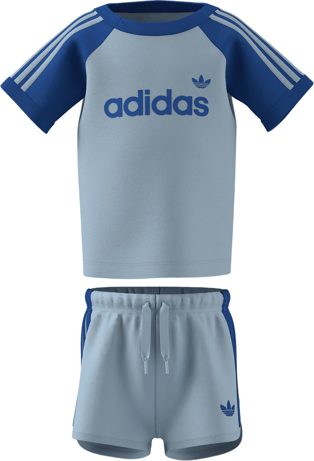 Sprinter Short Tee set, från Adidas Originals, i färgen Crsk/Blue.