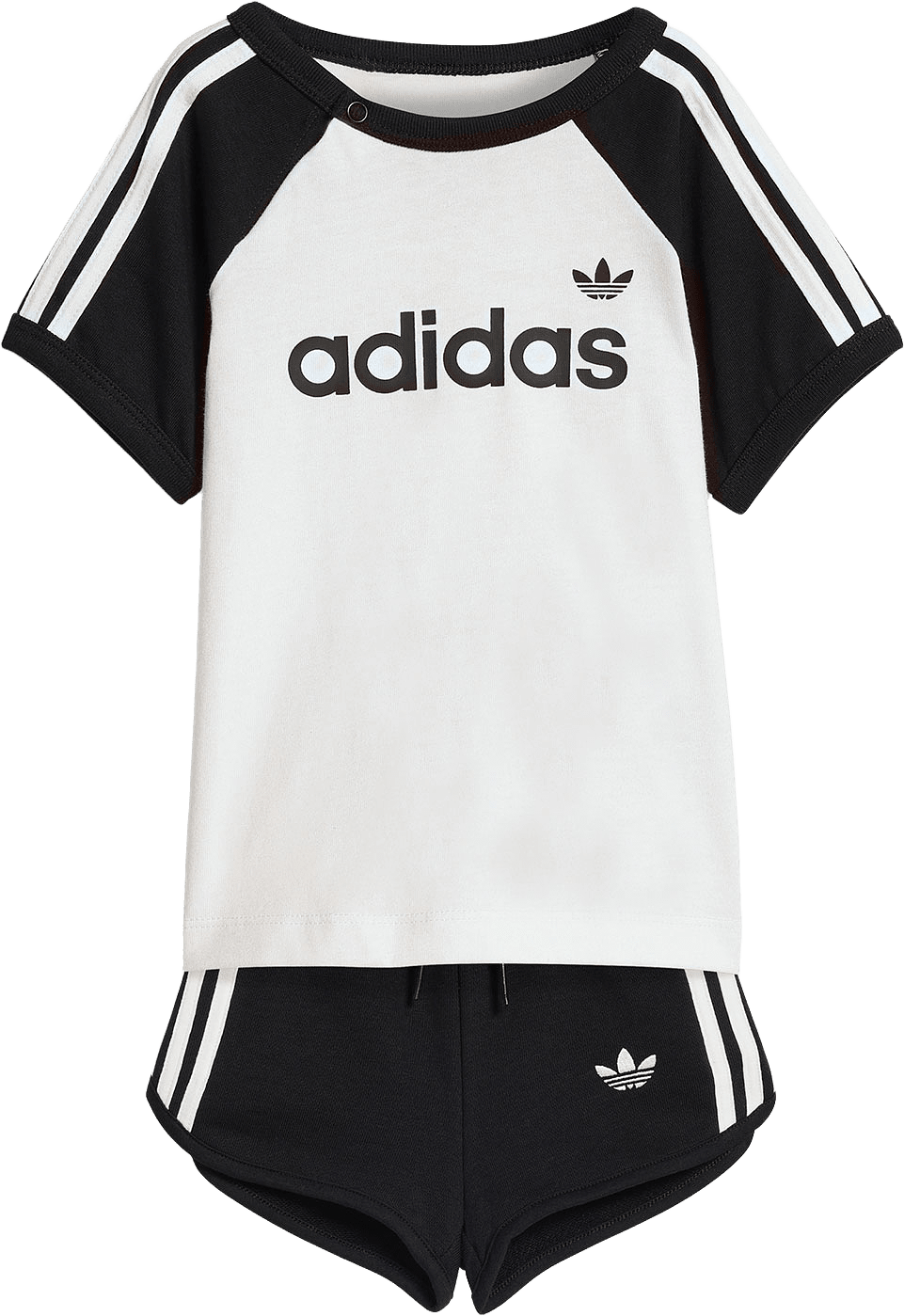 Sprinter Short Tee set, från Adidas Originals, i färgen White/Black.