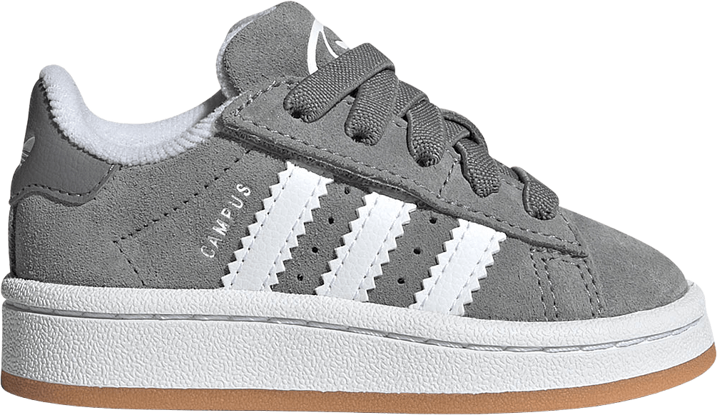 Campus 00s Comfort Closure Elastic Lace Skor Barn, från Adidas Originals, i färgen Grethr/Ftwwht/Gum2.