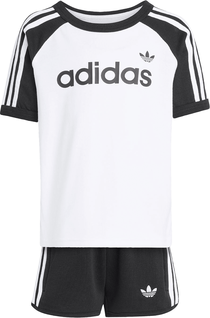 Sprinter Short Tee set, från Adidas Originals, i färgen White/Black.