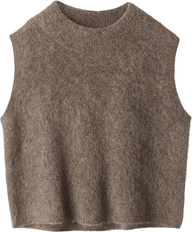 Nellie Top, från Stylein, i färgen Brown.