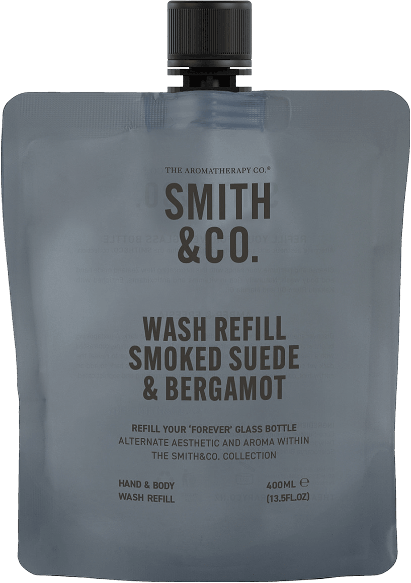 Smoked Suede & Bergamot Refill Hand & Body Wash, från Smith & Co.