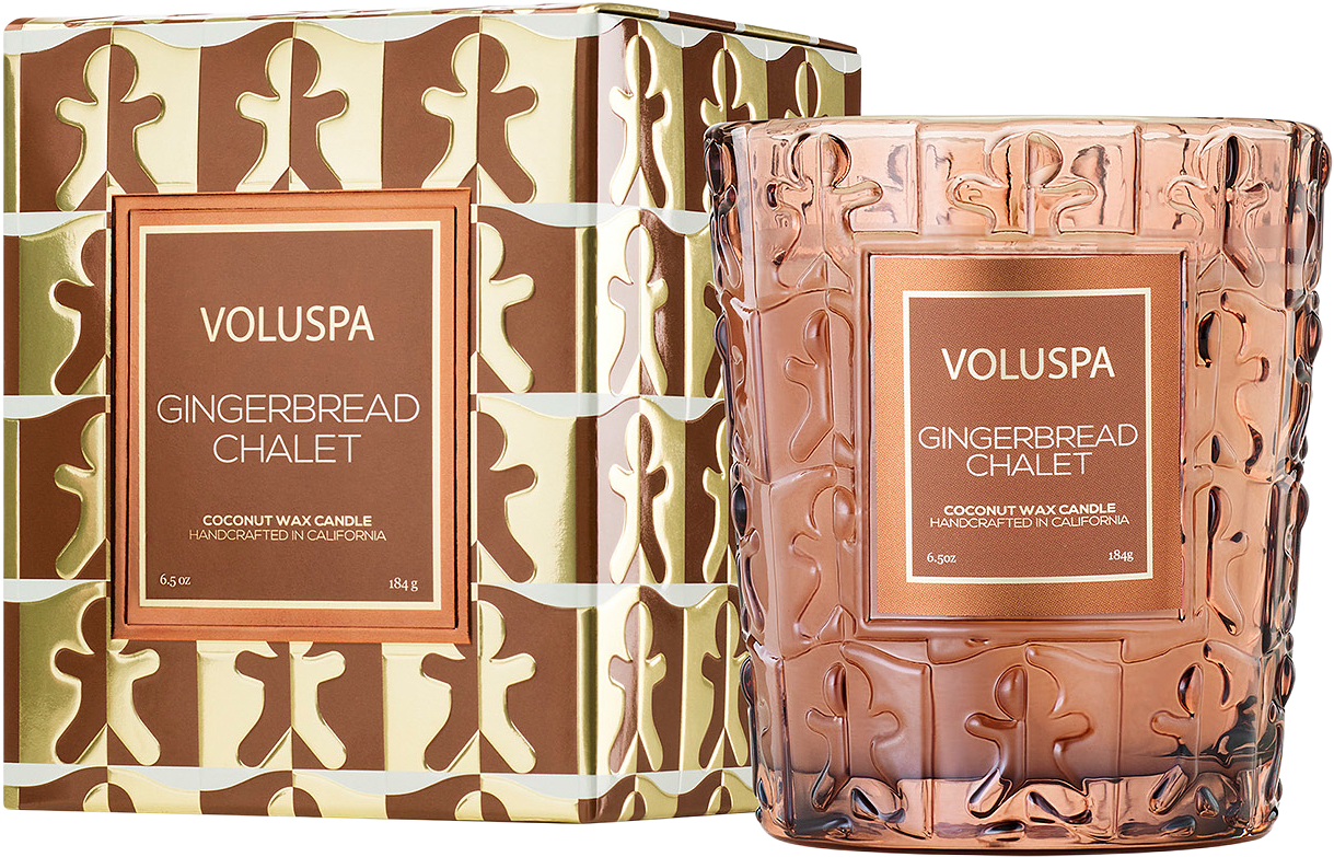 Gingerbread Chalet Classic Boxed Candle, från Voluspa.