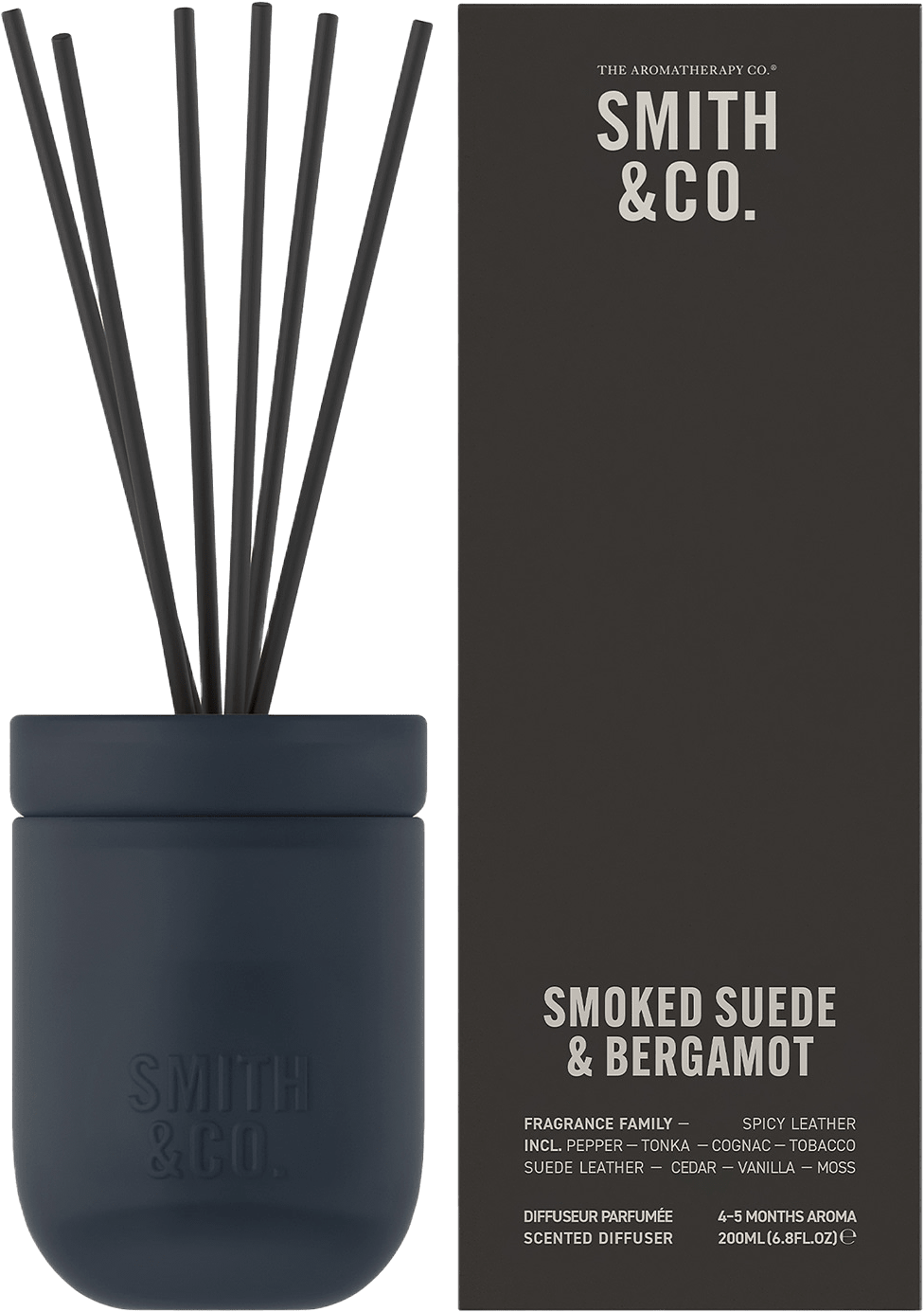 Smoked Suede & Bergamot Diffuser, från Smith & Co.