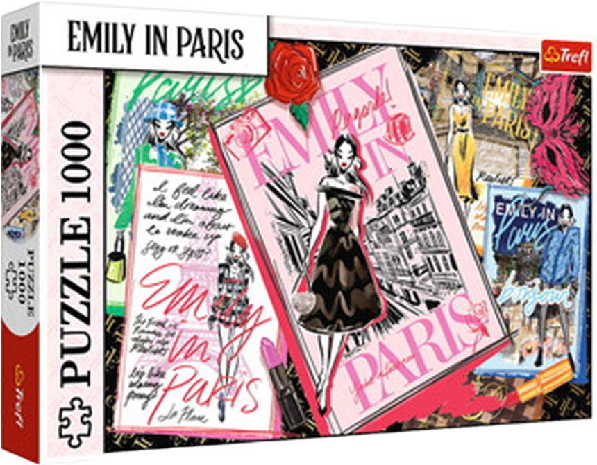 Pussel 1000 bitar Emily in Paris Fashion
