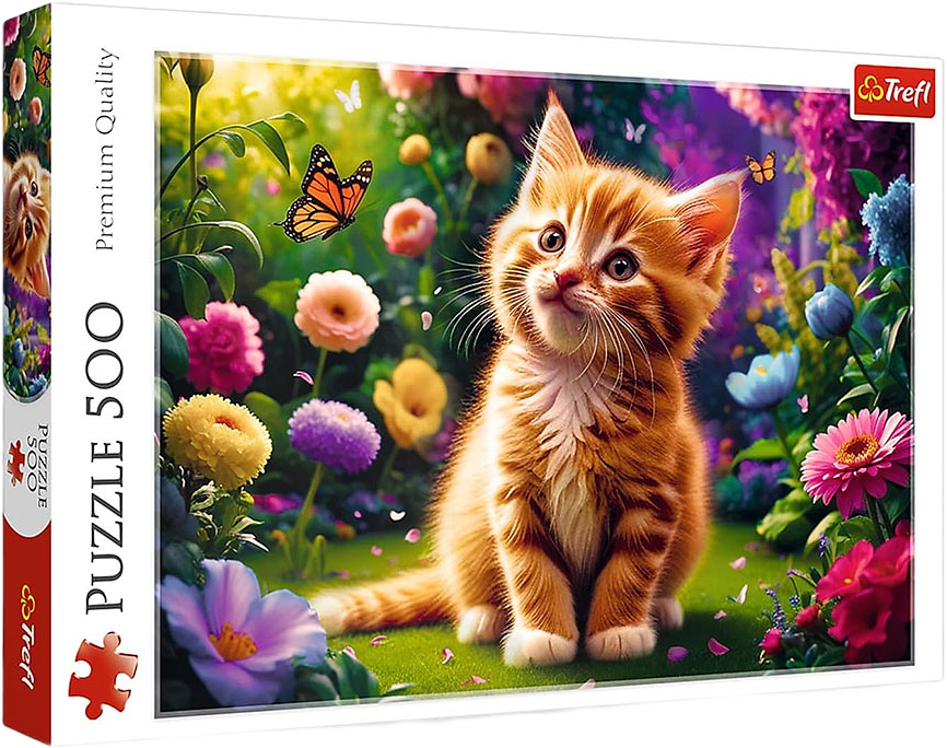 Pussel 500 bitar Cute Kitty, från Trefl.