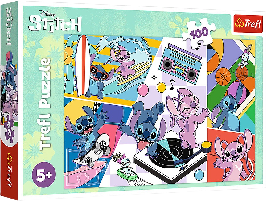Pussel Lilo & Stitch 100 bitar, från Trefl.
