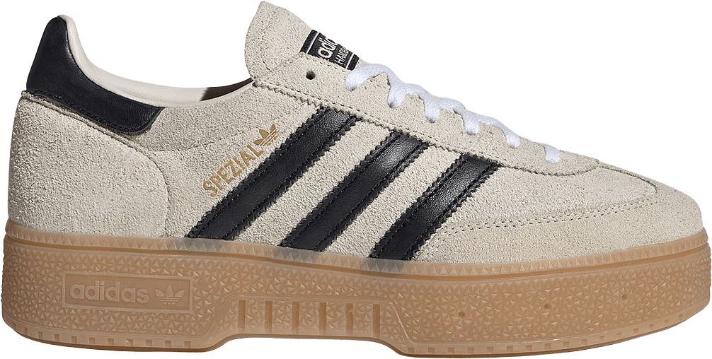 Handball Spezial Bold Skor, från Adidas Originals, i färgen Alumin/Cblack/Gum3.